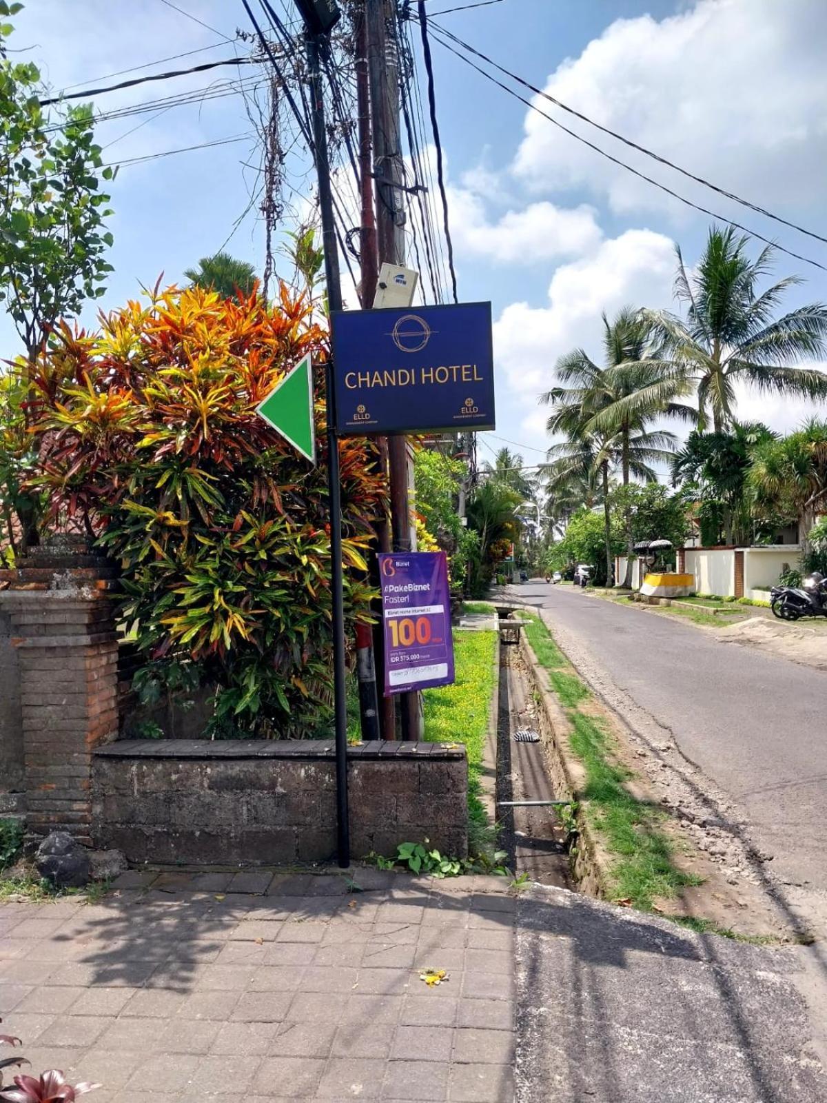Chandi Hotel Ubud Buitenkant foto